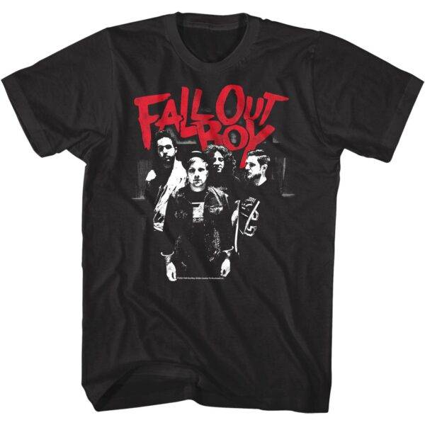 Fall Out Boy Band Photo Men’s T Shirt