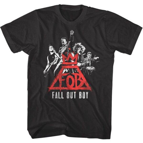 Fall Out Boy Band Logo Men’s T Shirt