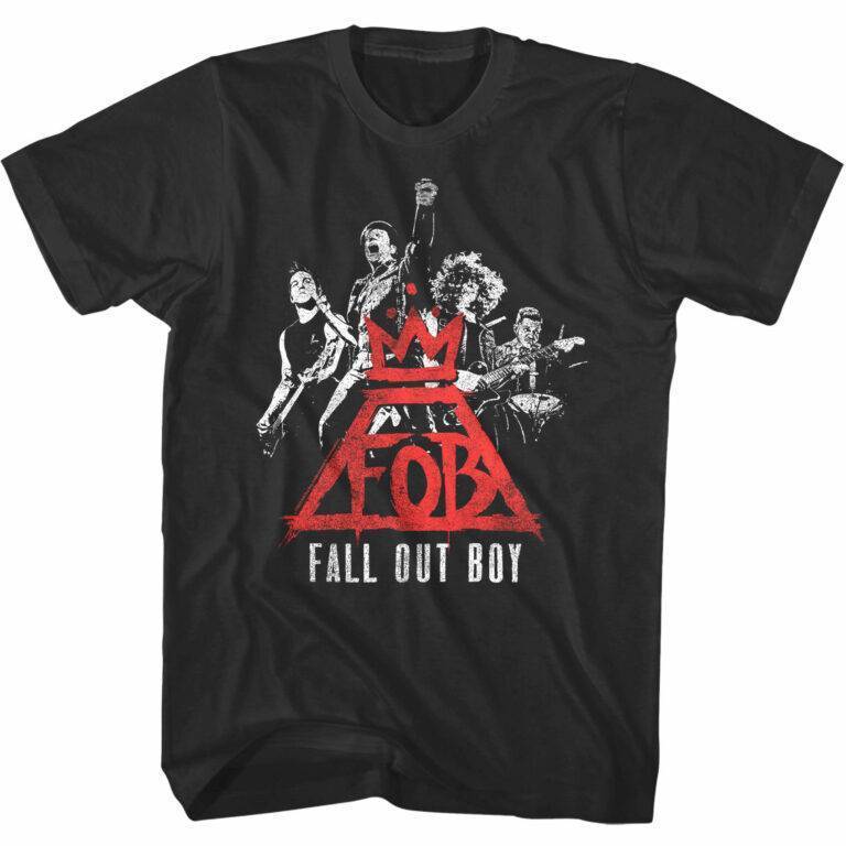 Fall Out Boy Band Logo Men’s T Shirt