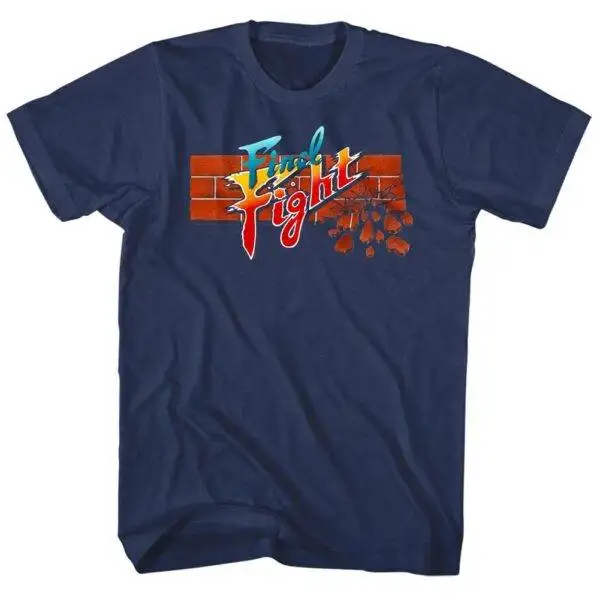 Final Fight 8Bit Logo Men’s T Shirt