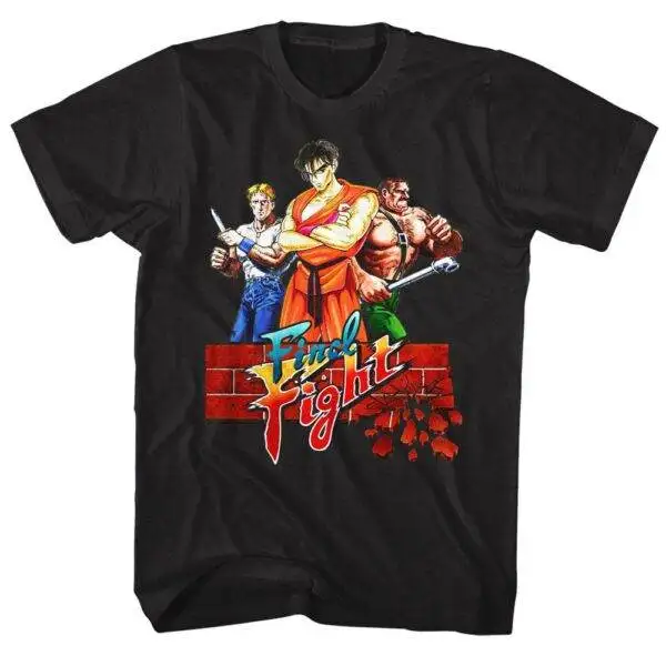 Final Fight Haggar Cody & Guy Men’s T Shirt