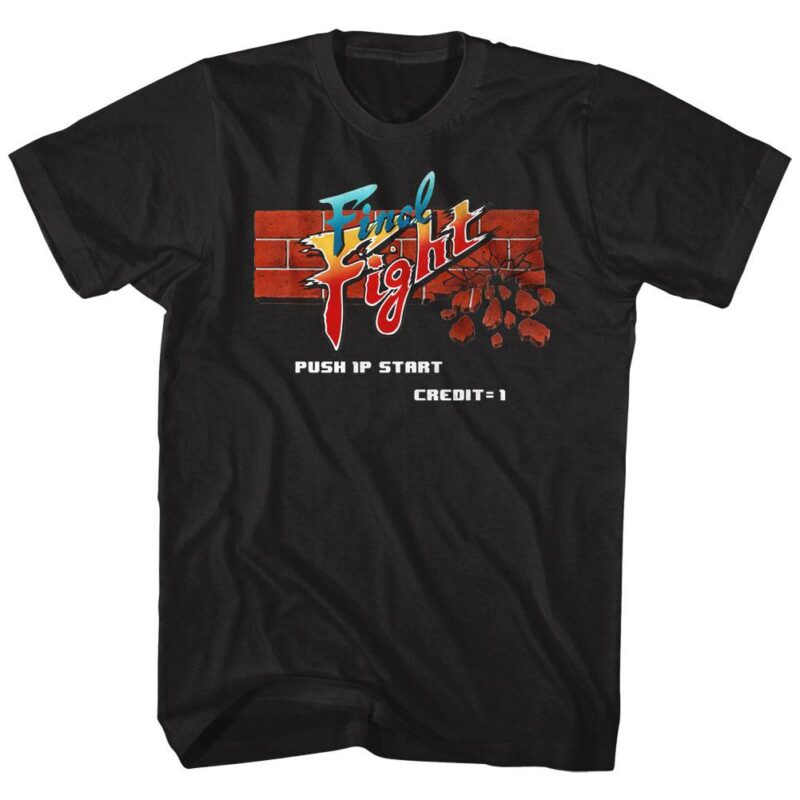 Final Fight Start Screen Men’s T Shirt