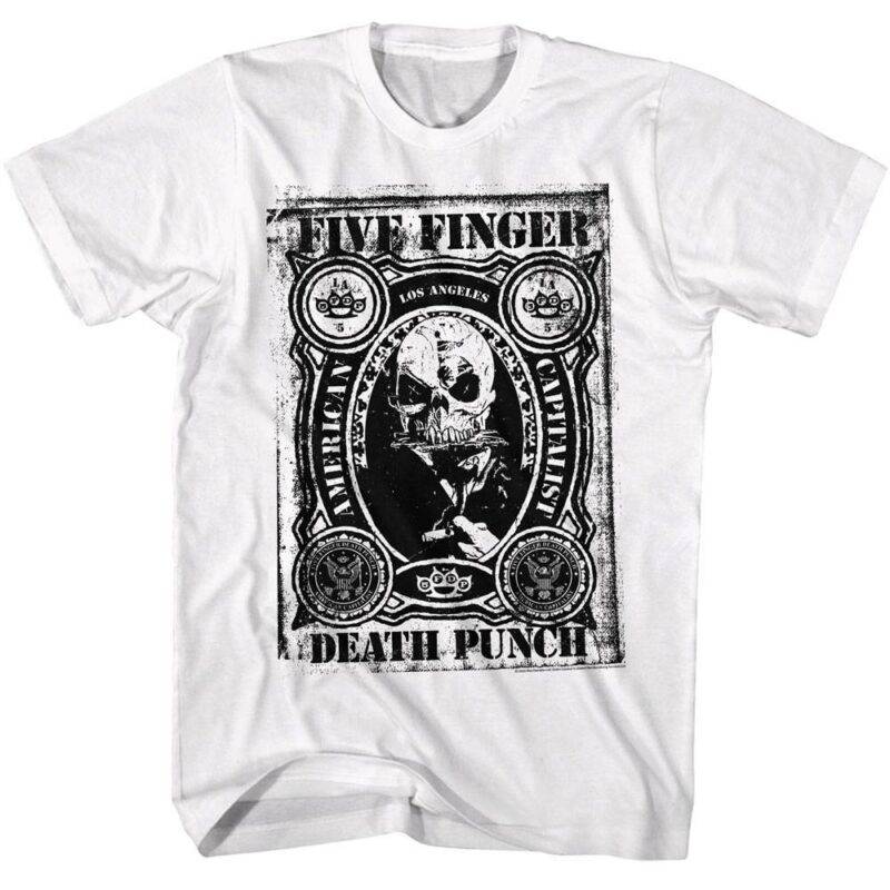 Five Finger Death Punch American Capitalist Men’s T Shirt