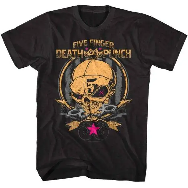 Five Finger Death Punch Skulls & Arrows Men’s T Shirt