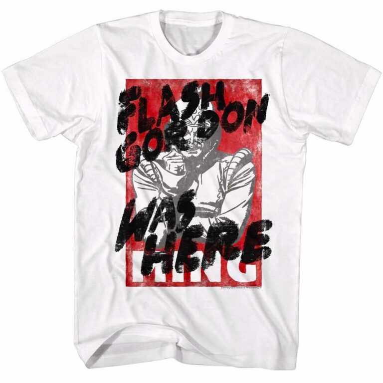 Flash Gordon Was Here Graffiti Men’s T Shirt