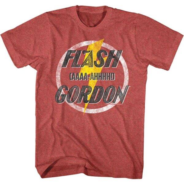 Flash Gordon AAAAA-HHHHH Lightning Bolt Men’s T Shirt