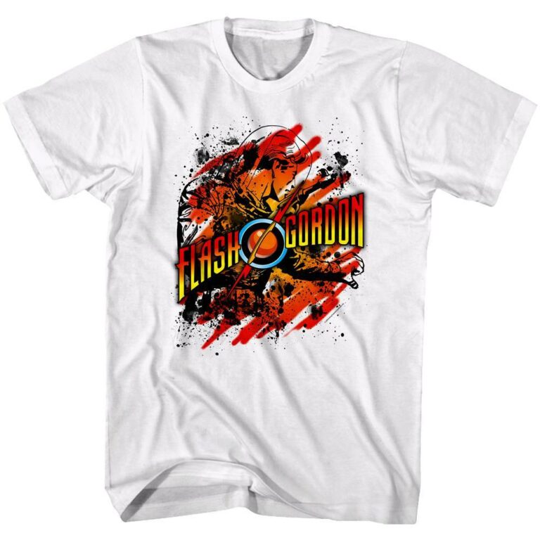 Flash Gordon Fantastic Logo Men's T Shirt