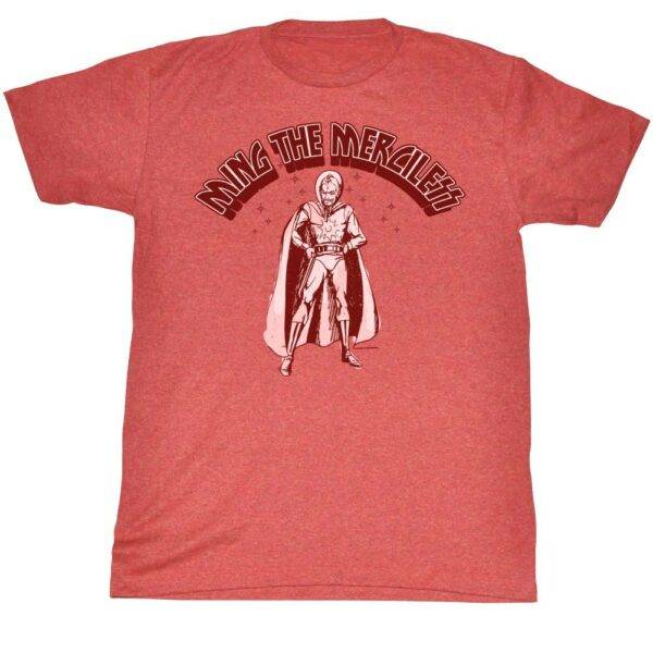 Ming the Merciless Caped Men’s Red T Shirt