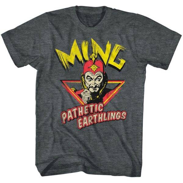 Ming the Merciless Pathetic Earthlings Men's T Shirt