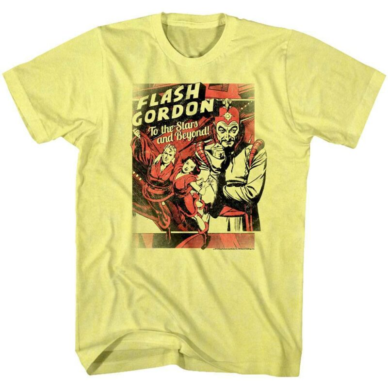 Flash Gordon to the Stars and Beyond Men’s T Shirt