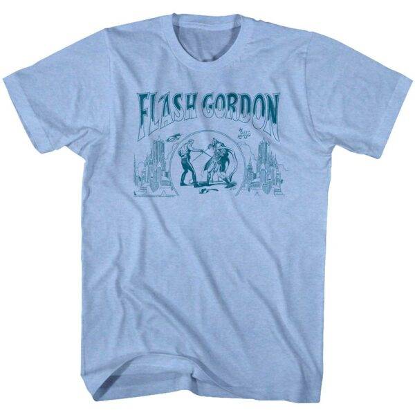 Flash Gordon Vintage Battle Men's T Shirt