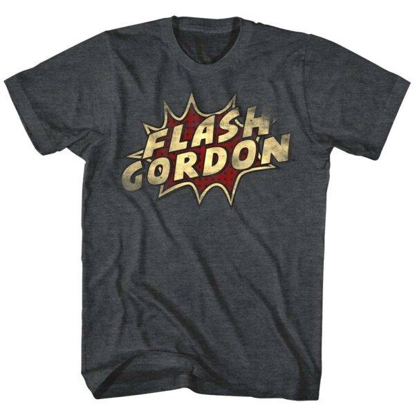 Flash Gordon Explosive Logo Men’s T Shirt