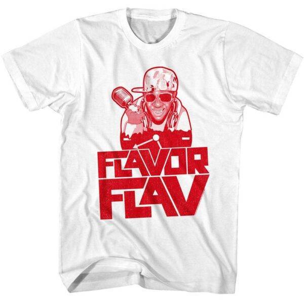 Flavor Flav Mic in Hand T-Shirt