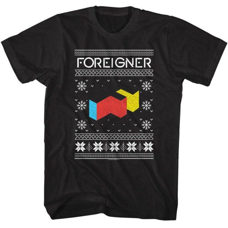 Foreigner Agent Provocateur Ugly Xmas Men’s T Shirt