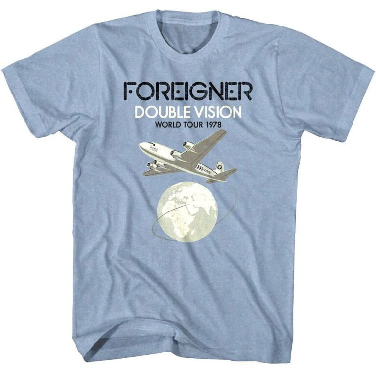 Foreigner Double Vision World Tour 1978 Men’s T Shirt