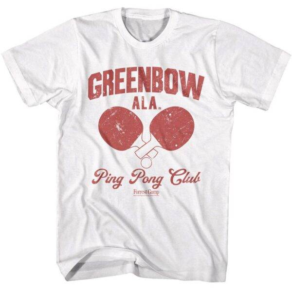 Forrest Gump Greenbow Ping-Pong Club T-Shirt