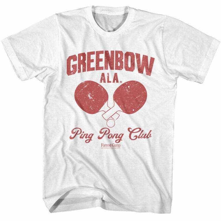 Forrest Gump Greenbow Ping-Pong Club T-Shirt