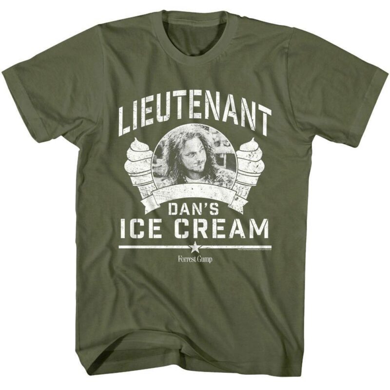 Forrest Gump Lieutenant Dan's Ice Cream T-Shirt