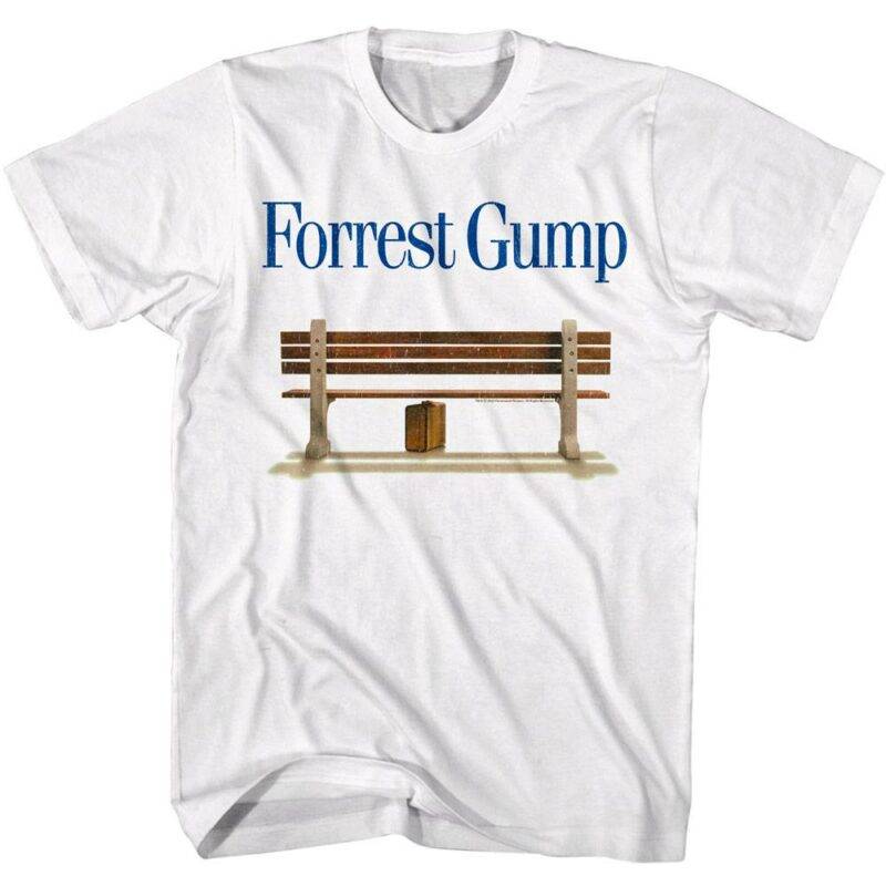 Forrest Gump Bus Bench T-Shirt