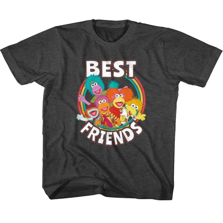 Fraggle Rock Best Friends Kids T Shirt