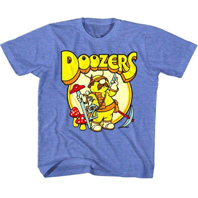 Fraggle Rock Doozers Working Kids T Shirt