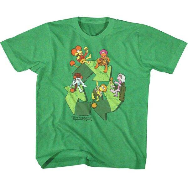 Fraggle Rock Recycle Kids T Shirt