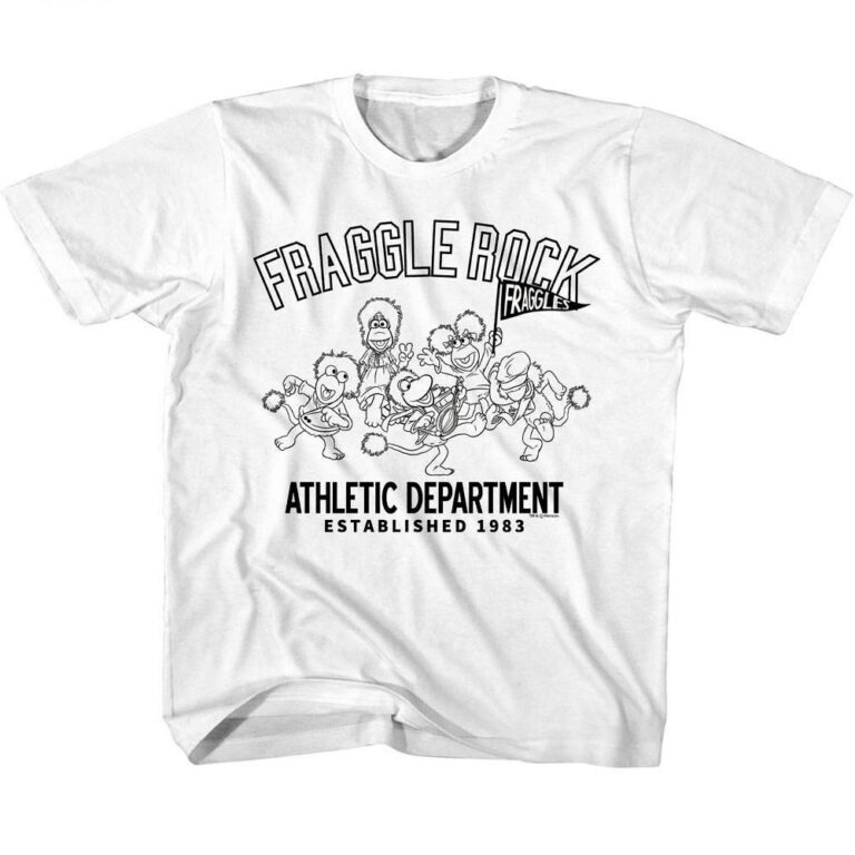 Fraggle Rock Athletic Department Kids T Shirt