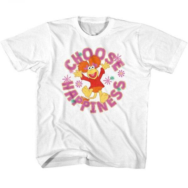 Fraggle Rock Choose Happiness Kids T Shirt