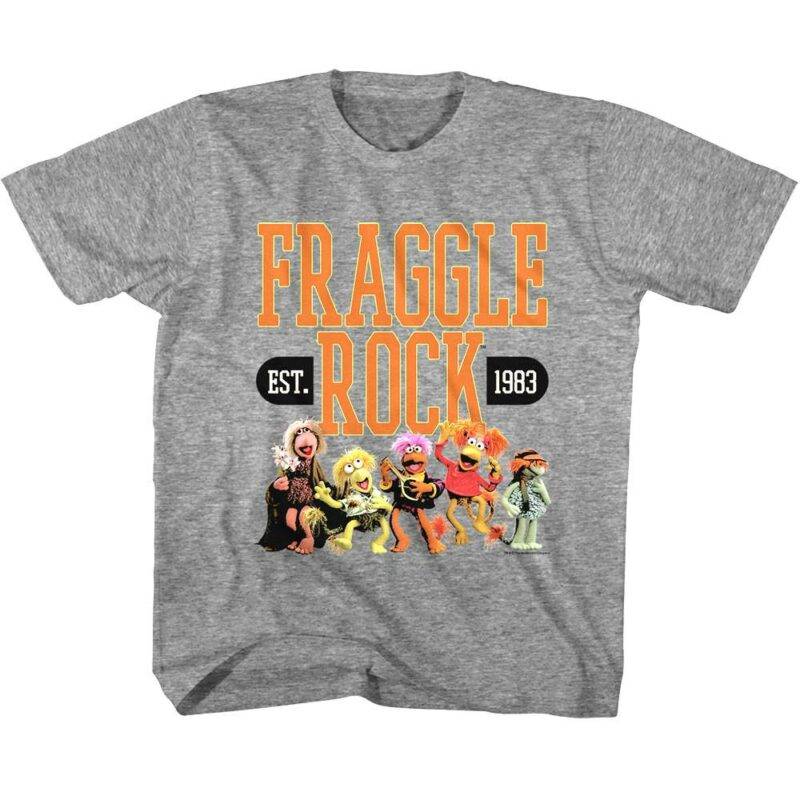 Fraggle Rock Athletic 1983 Kids T Shirt