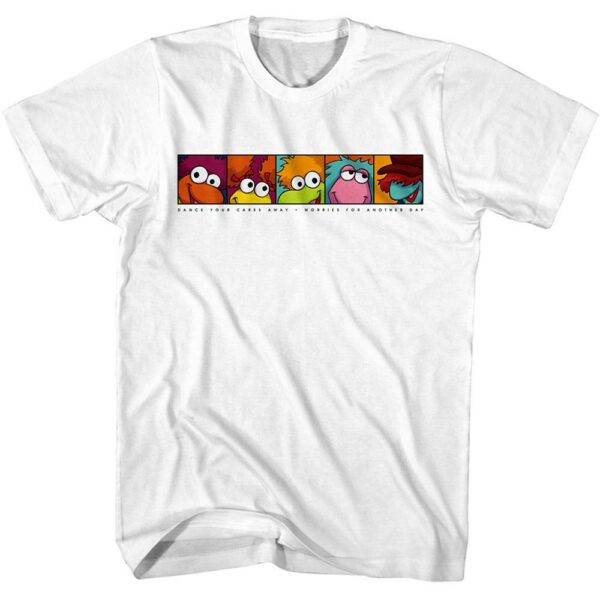 Fraggle Rock Boxes of Eyes Men’s T Shirt