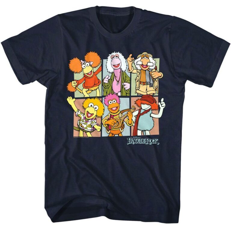 Fraggle Rock Cartoon Sing Along Men’s T Shirt