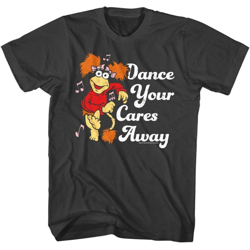 Fraggle Rock Dance Your Cares Away Men’s T Shirt