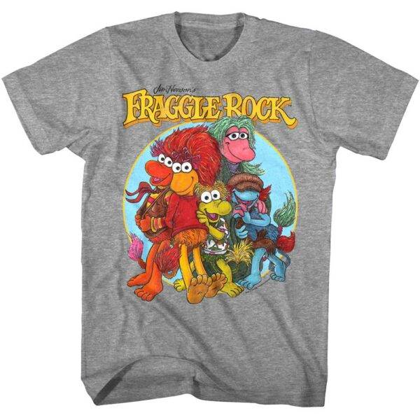 Fraggle Rock Sketch Squad Men’s T Shirt