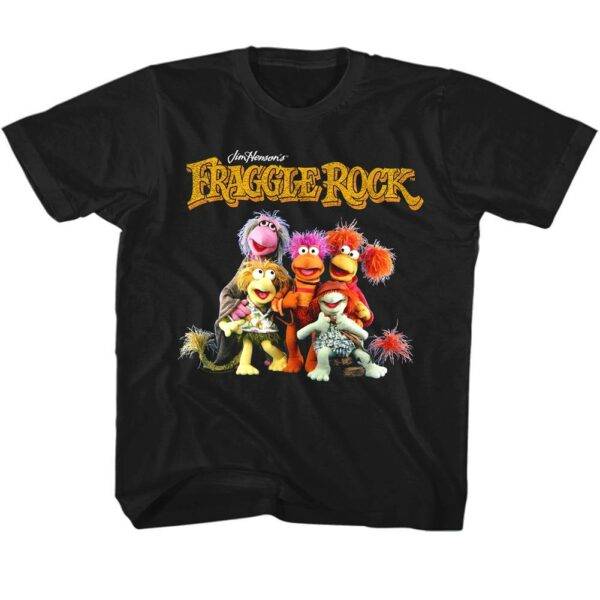 Fraggle Rock Vintage Photo Kids T Shirt