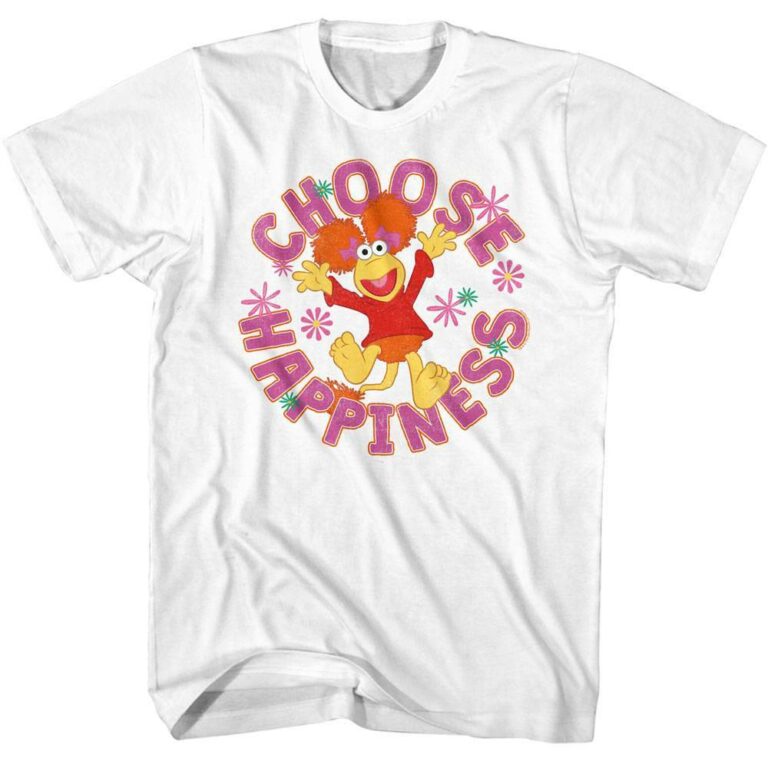 Fraggle Rock Choose Happiness Men’s T Shirt