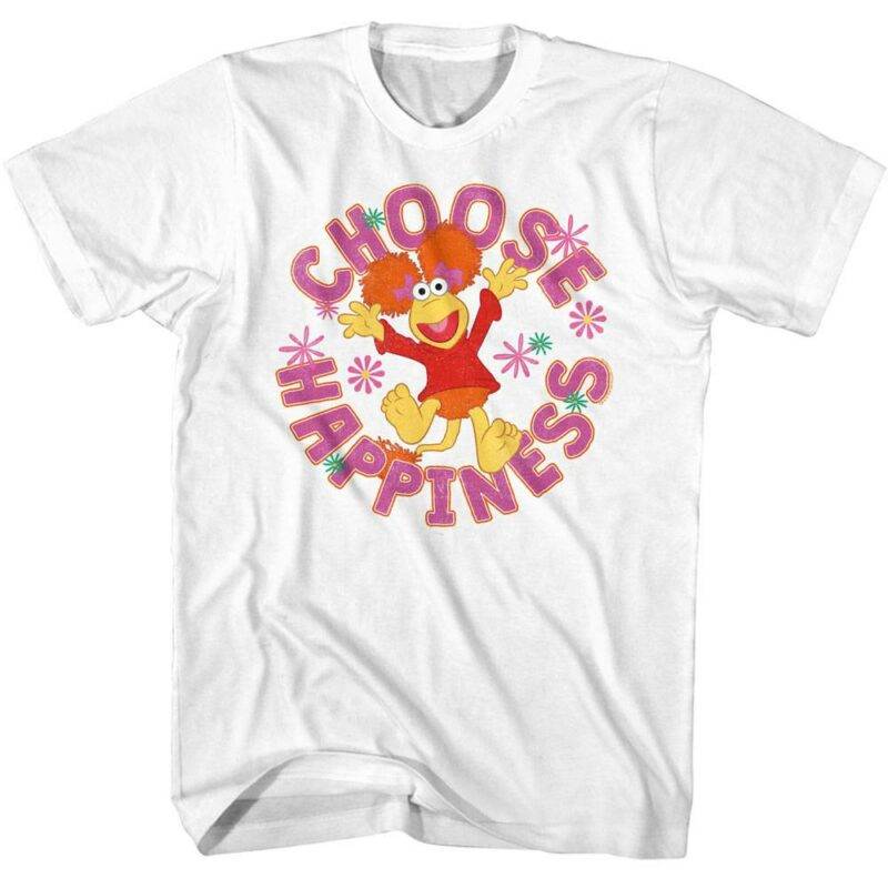 Fraggle Rock Choose Happiness Men’s T Shirt