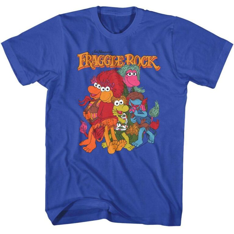 Fraggle Rock Friendship Group Hug Men’s T Shirt