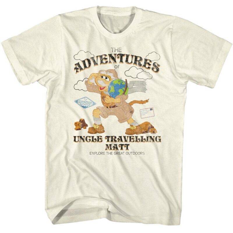 Fraggle Rock Adventures of Uncle Traveling Matt Men’s T Shirt