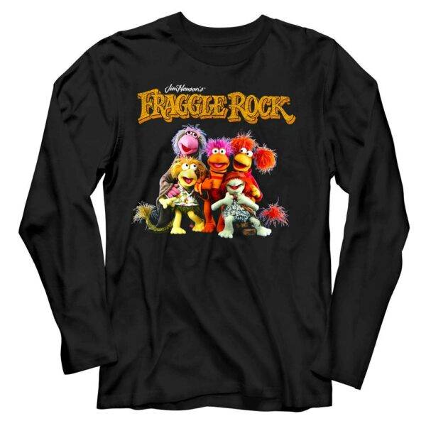 Fraggle Rock Vintage Photo Long Sleeve T Shirt