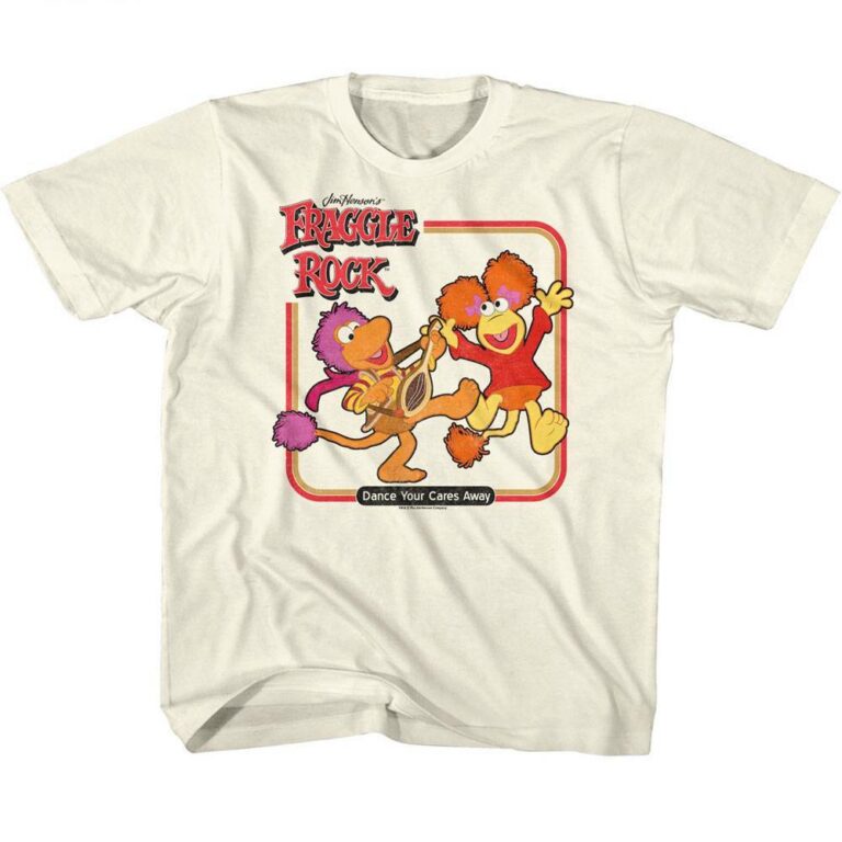 Fraggle Rock Banjo Dance Kids T Shirt