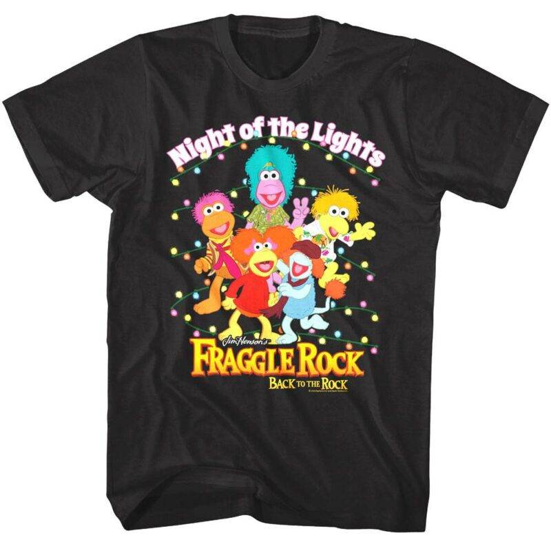 Fraggle Rock Night of the Lights Men’s T Shirt