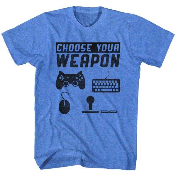 Gamer Society Choose Your Weapon T-Shirt