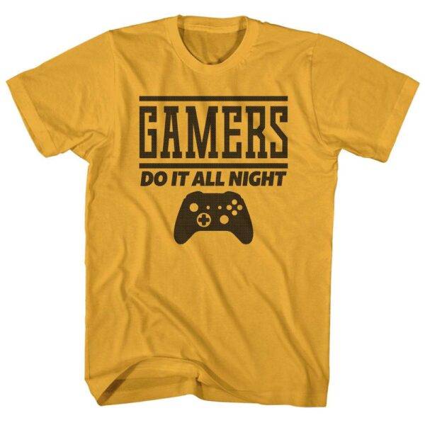 Gamer Society Do it All Night T-Shirt