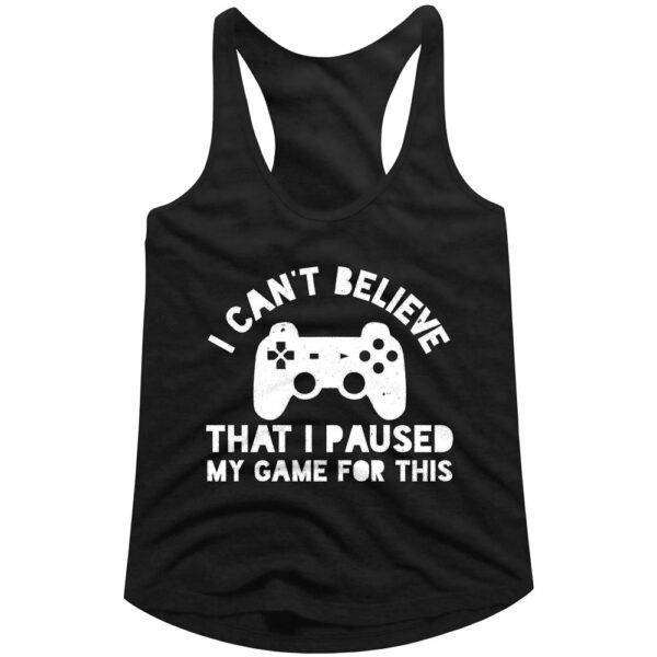Gamer Society I Paused my Game for This Tank Top