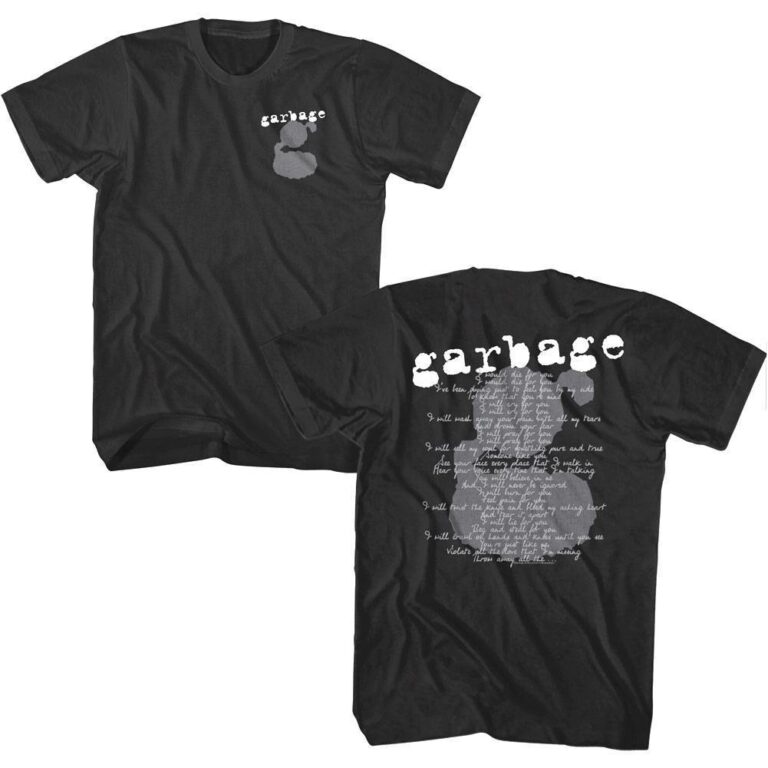 Garbage #1 Crush Song Lyrics Men’s T Shirt