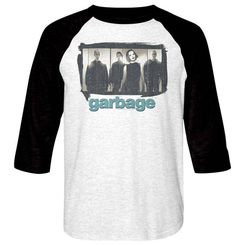 Garbage American Tour 1996 Men’s Raglan Shirt