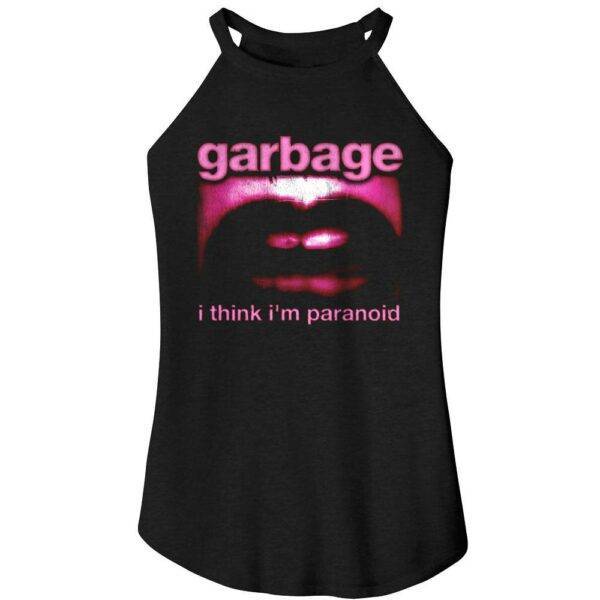 Garbage Paranoid Lips Women’s Rocker Tank