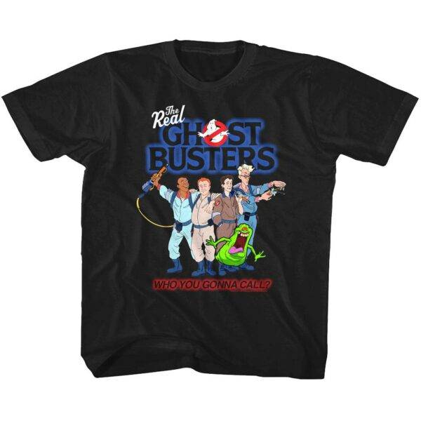 Ghostbusters Squad Who You Gonna Call Kids T Shirt