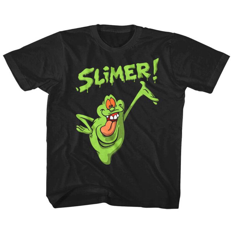Ghostbusters Slimer Teapot Kids T Shirt
