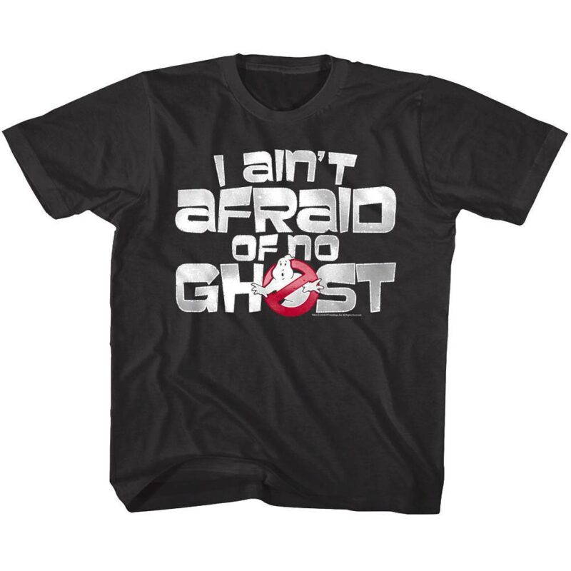 Ghostbusters I Ain’t Afraid of No Ghost Kids T Shirt